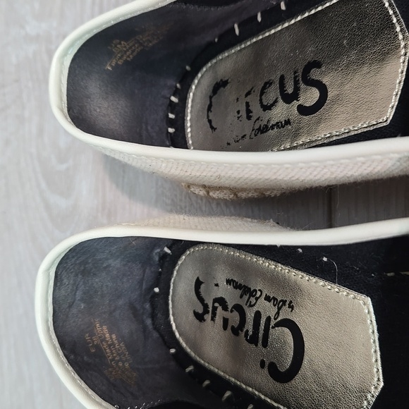 Sam Edelman Women's Linda Beige & Black Espadrilles Loafer Slip On Shoes 8 - Picture 5 of 13